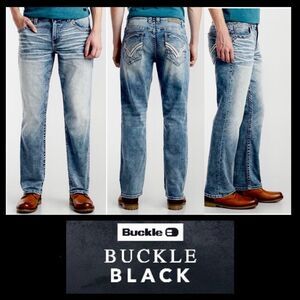 Buckle Black Eleven Straight Stretch Jean